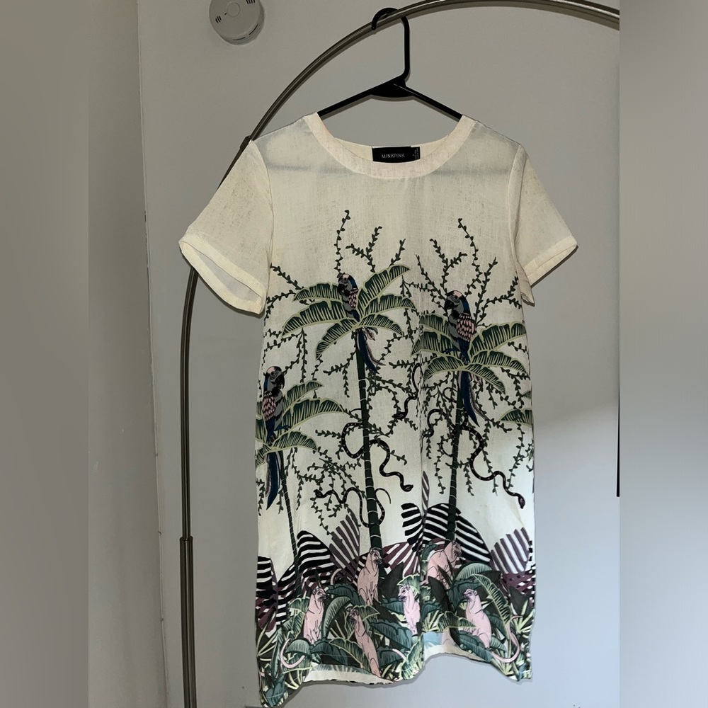 Mink Pink tropical dress